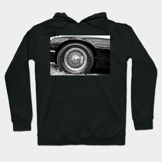 E-Type Jaguar Classic Motor Car Hoodie by AndyEvansPhotos